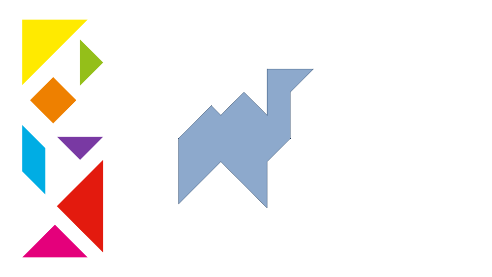 Tangram Camel Shadow