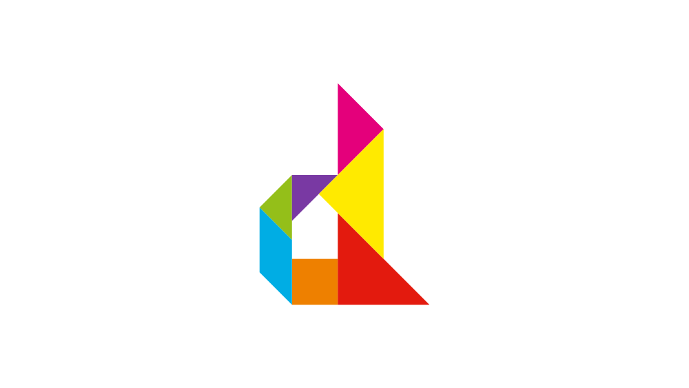 Tangram Letter d Solution