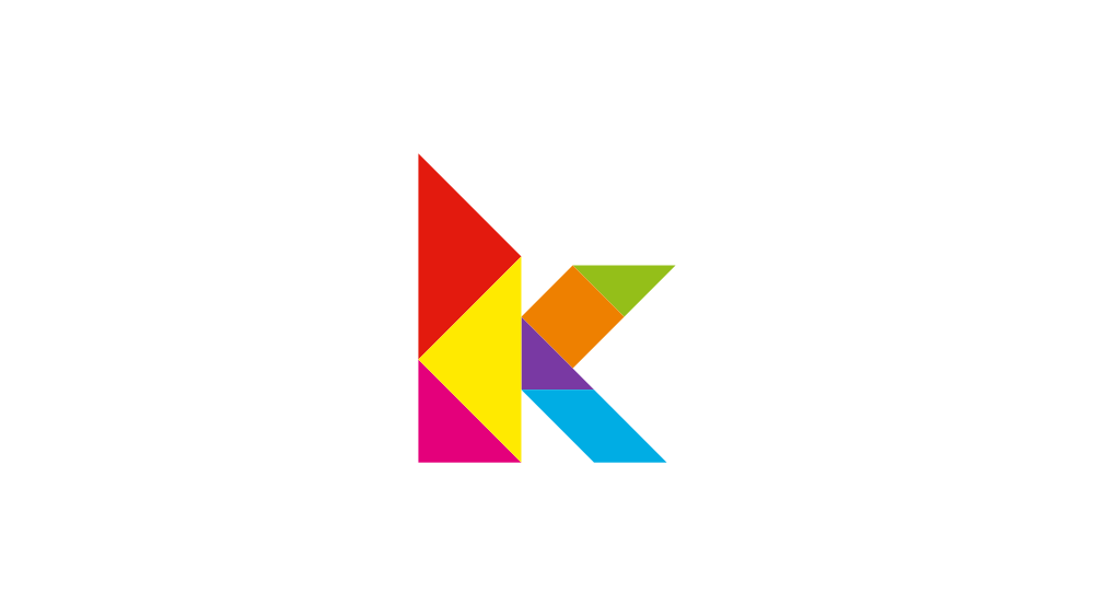 Tangram Letter k Solution