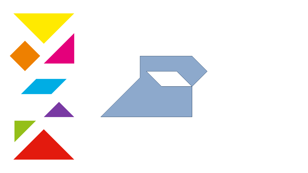 Tangram Iron Shadow
