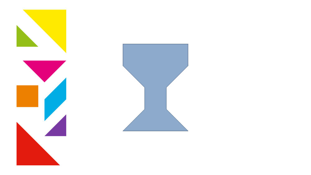 Tangram Glass Shadow