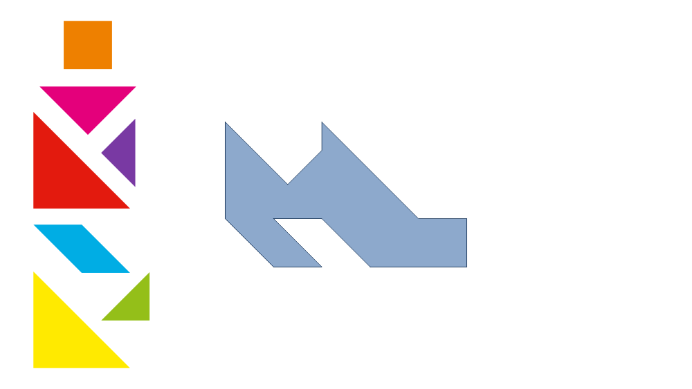 Tangram Shoe Shadow