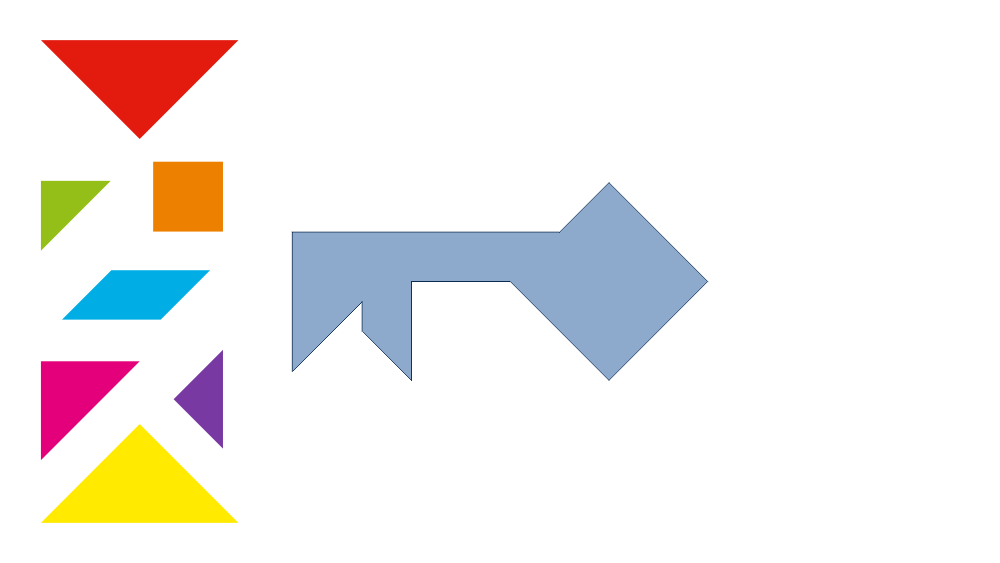 Tangram Key Shadow