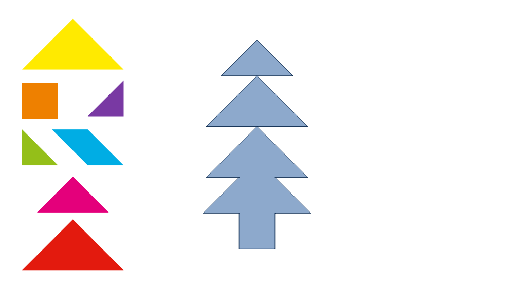 Tangram Tree Shadow