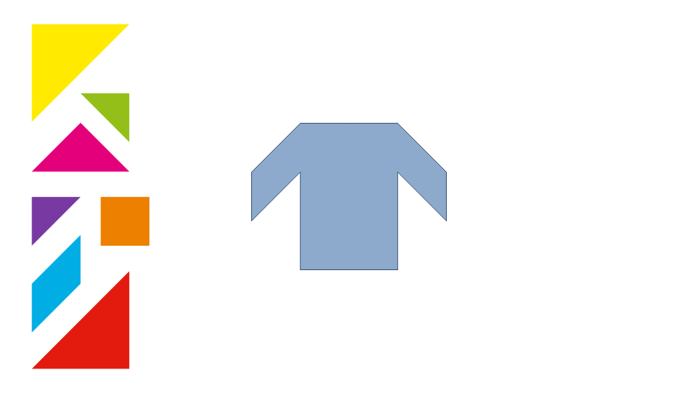 Tangram House Shadow
