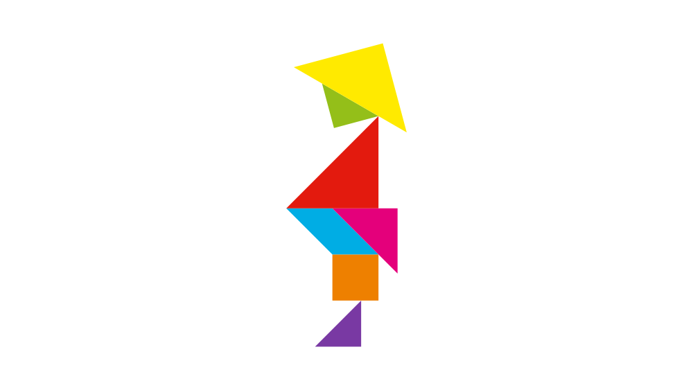 Tangram Standing Solution