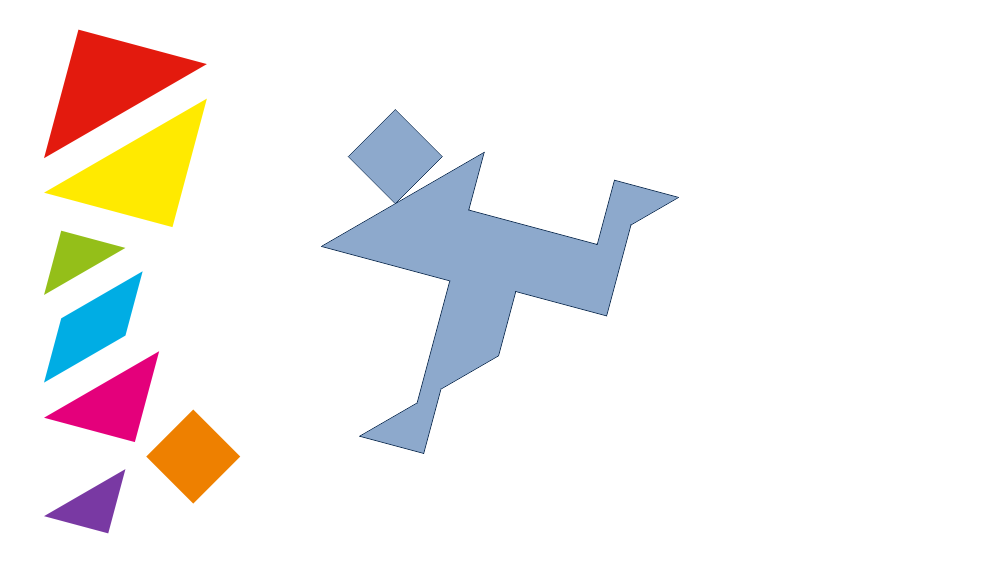 Tangram Gymnast Shadow