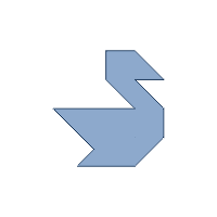 Tangram Duck