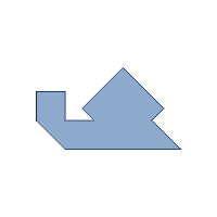 Tangram Snail