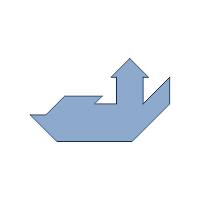 Tangram Fishing Boat