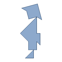 Tangram Standing